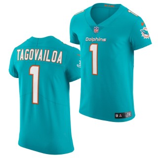 Tua Tagovailoa Jersey Miami Dolphins Aqua Vapor Elite