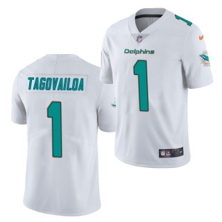 Tua Tagovailoa Jersey Miami Dolphins 2020 NFL Draft Vapor Limited - White
