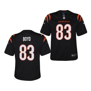 Youth Tyler Boyd Jersey Bengals Black Game 2021