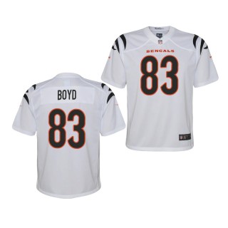 Youth Tyler Boyd Jersey Bengals White Game 2021