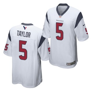 Tyrod Taylor Jersey Texans Game White