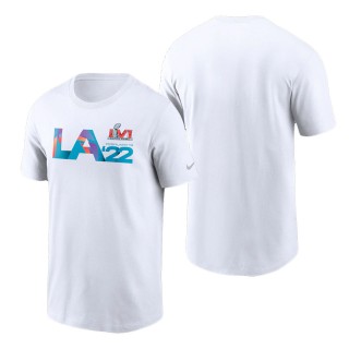 Men's Nike White 2022 Super Bowl LVI Performance T-Shirt