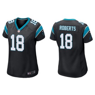 Women's Carolina Panthers Andre Roberts Black Game Jersey