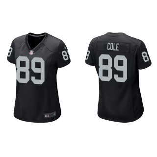 Women's Las Vegas Raiders Keelan Cole Black Game Jersey