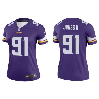 Women's Minnesota Vikings Patrick Jones II Purple Legend Jersey