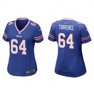 Women's O'Cyrus Torrence Royal 2023 NFL Draft Game Jersey