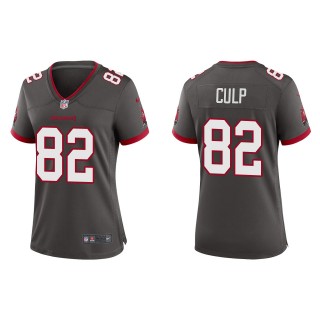 Women's Buccaneers Devin Culp Pewter Alternate Game Jersey