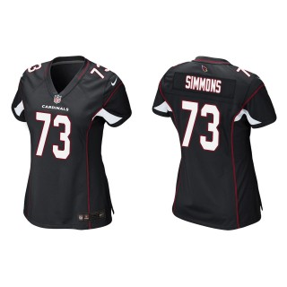 Women's Arizona Cardinals Lachavious Simmons Black Game Jersey