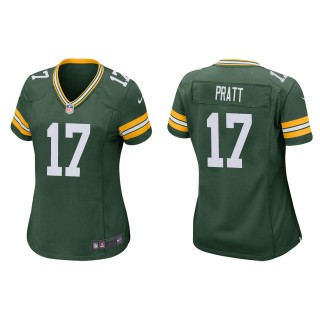 Women's Packers Michael Pratt Green Game Jersey