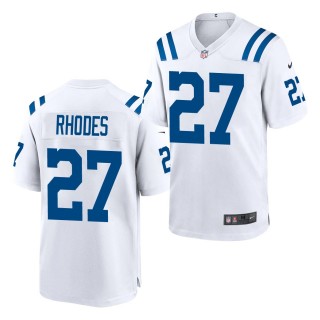 Xavier Rhodes Indianapolis Colts White 2020 Game Jersey