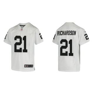 Youth Raiders Decamerion Richardson White Game Jersey
