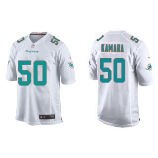 Youth Dolphins Mohamed Kamara White Game Jersey