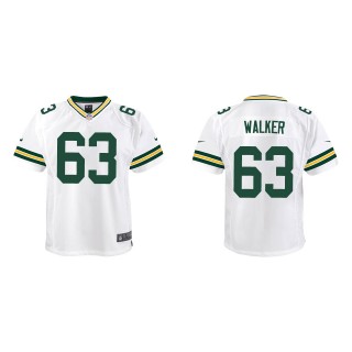 Youth Packers Rasheed Walker White Game Jersey