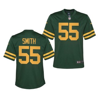 Youth Za'Darius Smith Throwback Jersey Packers Green Alternate Game